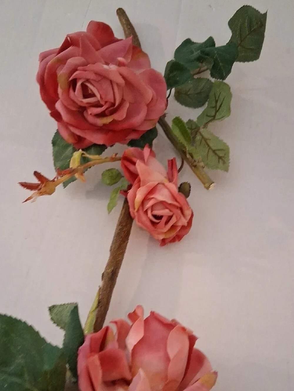 Handmade pink artificial